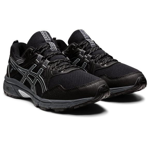 ASICS Gel-Venture 8 Women's Running Shoes Black/Piedmont Grey Size 7.5 B New